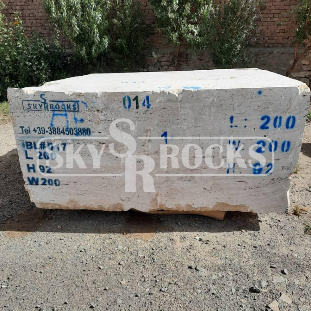Travertine Block #017 Travertine Block #017