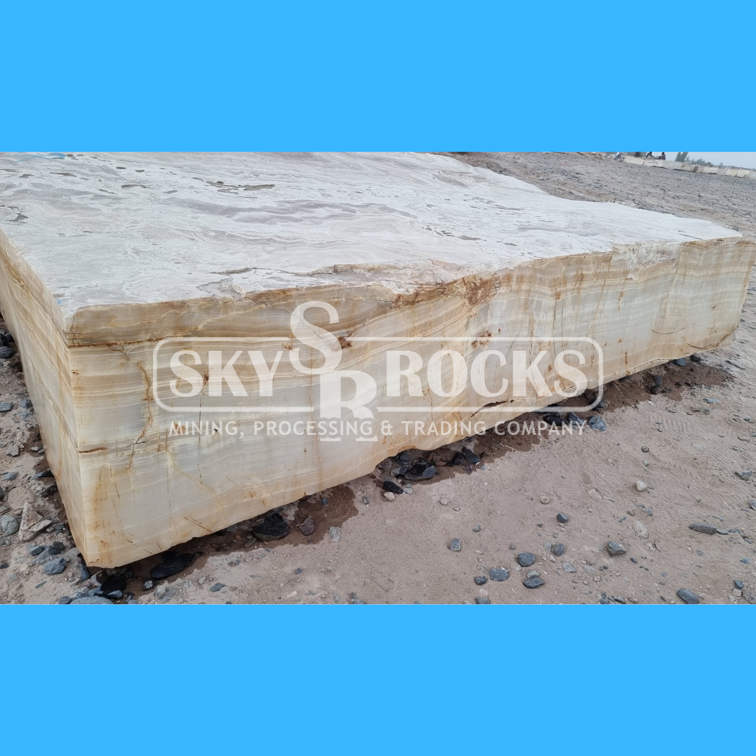 Sky Rocks Onyx Block #1