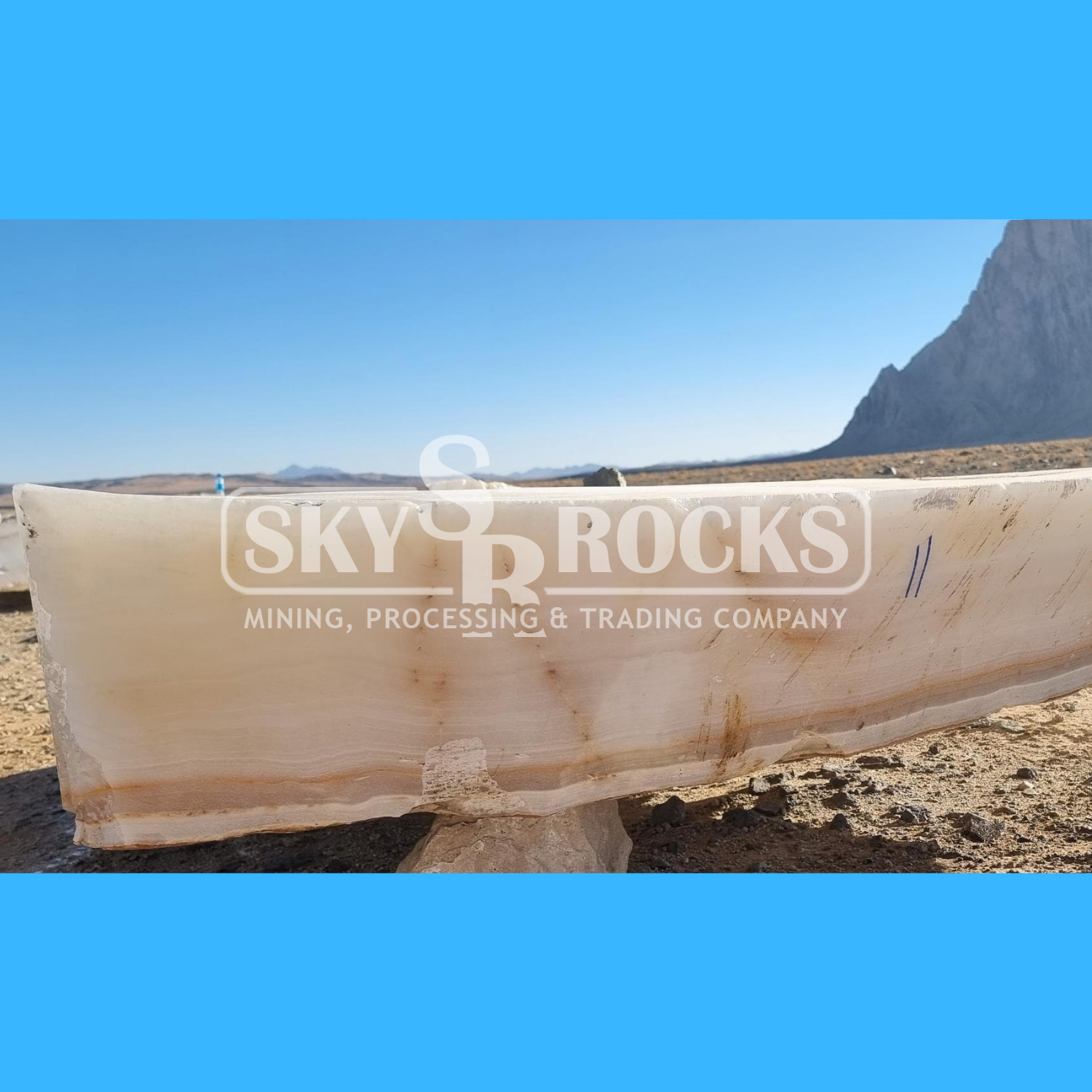 Sky Rocks Onyx Block #3