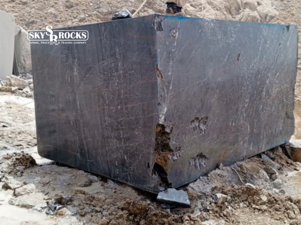 Black Marble Stone Block Black Marble Stone Block